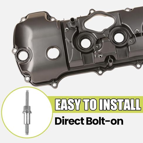 Aluminum Engine Valve Set Cover Left and Right Compatible with 2014-2019 Ford Explorer Flex Taurus Police Lincoln MKT MKS 3.5L in Saudi Arabia