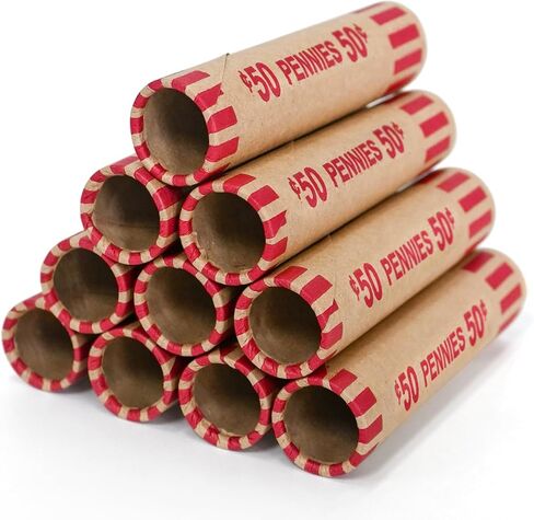 أحب 100 PCS أغلفة عملة ما قبل التشكيل رولز رولز in Kuwait