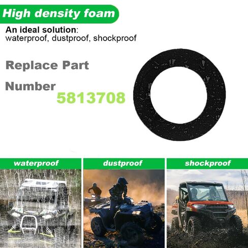غطاء ختم PTO غطاء القابض الداخلي حشية ختم رغوية متوافقة مع Polaris Ranger RZR General Ace 900 1000 Crew XP 2011 إلى 2019 استبدال # 5813708، مجموعات بديلة مقاومة للماء in Kuwait