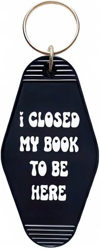 Book Lover Motel Keyhain Book Lovers Gifts Bookish Keychain Reader هدايا سلسلة المفاتيح in Kuwait