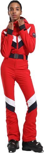 GSOU SNOW Ski Suit Women Snowsuit Slim One Piece Jumpsuit Snow Jackets Waterproof Winter Windproof Outdoor Sports Warm in Saudi Arabia