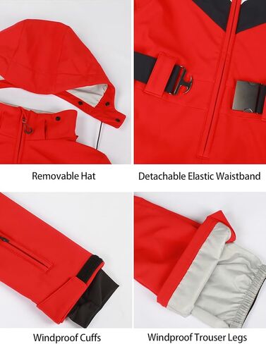 GSOU SNOW Ski Suit Women Snowsuit Slim One Piece Jumpsuit Snow Jackets Waterproof Winter Windproof Outdoor Sports Warm in Saudi Arabia