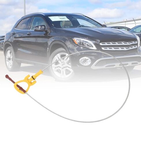 متوافق مع بنز لـ GLA250 2015 2016 2017 2018 2019 2020 لـ GLA45 لـ AMG ملحقات أداة قياس مستوى الزيت 2700104101 عصا قياس مستوى زيت المحرك in Kuwait