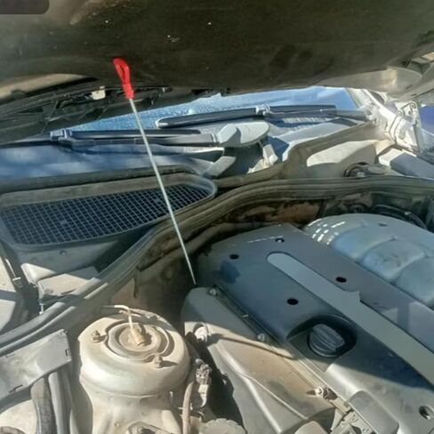 متوافق مع بنز لـ 722.6 W163 W203 W208 W210 W211 122 سم عصا قياس مستوى زيت المحرك 140589152100 in Kuwait