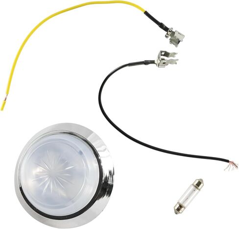 Compatible With 1969-1988 G-Body Monte Carlo SS Regal Cutlass Grand Prix Dome Light Kit With Bulb in Saudi Arabia