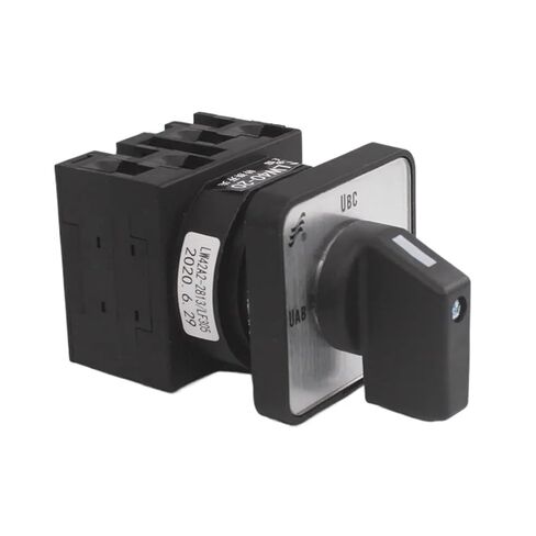 LW42-20/2 الفولتميتر ثلاث مراحل قياس الجهد تحويل كام العالمي نقل مفتاح دوار 20A in Kuwait