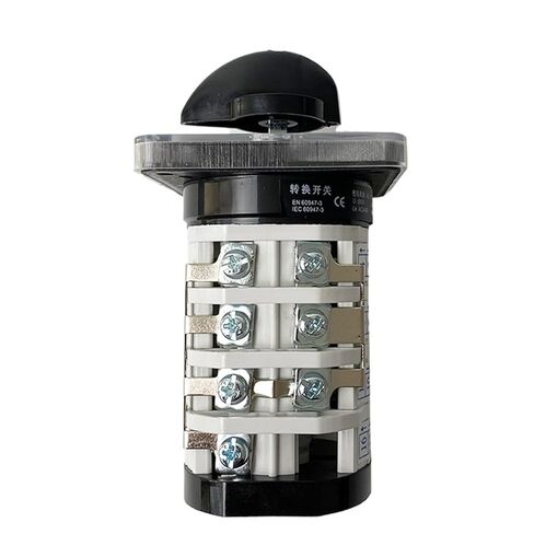 Rotary Switch knob 8 Position 0-7 YMZ12-32/4 Universal Manual Electrical Changeover cam Switch 32A 690V 4 Section in Saudi Arabia