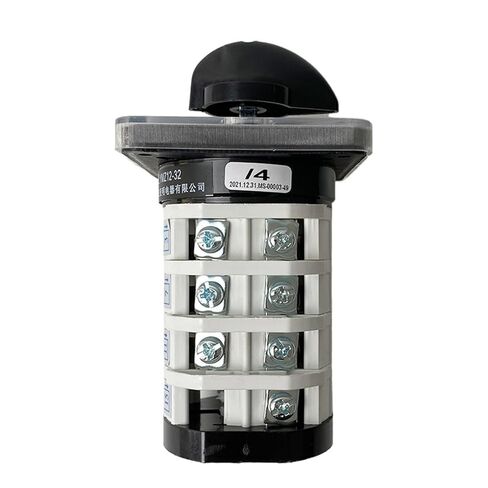 Rotary Switch knob 8 Position 0-7 YMZ12-32/4 Universal Manual Electrical Changeover cam Switch 32A 690V 4 Section in Saudi Arabia