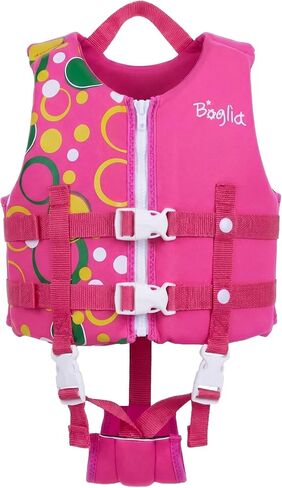 سترة سباحة للأطفال من بوجليا تطفو على الماء مع حزام أمان قابل للتعديل لتعلم السباحة للأطفال من سن 1 إلى 9 سنوات/18 إلى 75 رطلاً in Kuwait
