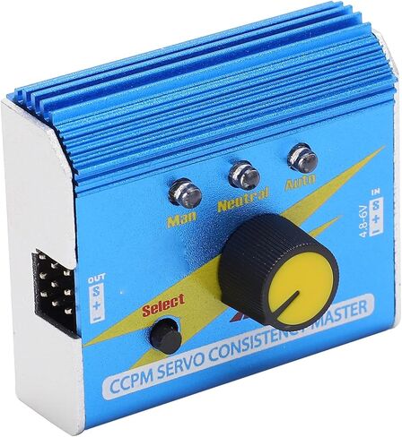 Acouto Multifunctional CCPM Servo Consistency Tester with Aluminum Alloy Cover and 3 Modes for Precise Steering Gear Control in Saudi Arabia