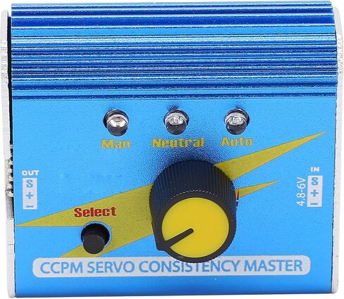 Acouto Multifunctional CCPM Servo Consistency Tester with Aluminum Alloy Cover and 3 Modes for Precise Steering Gear Control in Saudi Arabia
