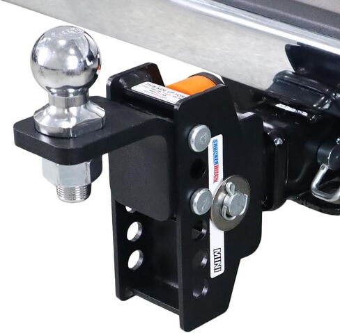 Mini Shocker Cushion Hitch, Fits 2" Hitch Has Mount & 2" Ball - Up to 3,500 lbs in Saudi Arabia