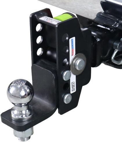 Mini Shocker Cushion Hitch, Fits 2" Hitch Has Mount & 2" Ball - Up to 3,500 lbs in Saudi Arabia