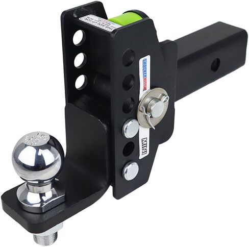 Mini Shocker Cushion Hitch, Fits 2" Hitch Has Mount & 2" Ball - Up to 3,500 lbs in Saudi Arabia
