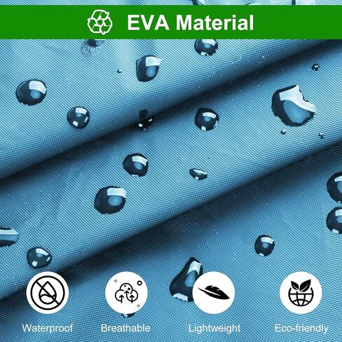 Ponchos Family Pack, (8 Pack) Rain Poncho for Adults Disposable Emergency Rain Ponchos in Saudi Arabia