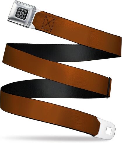 GM General Motors Belt, Seatbelt Buckle, GM Logo Brown in Saudi Arabia