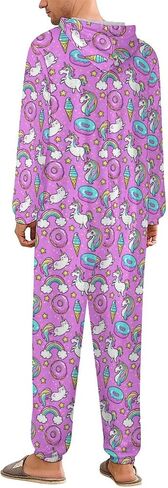 مجموعات بيجامات للأزواج، ملابس نوم بغطاء للرأس للنساء والرجال من قطعة واحدة in Kuwait