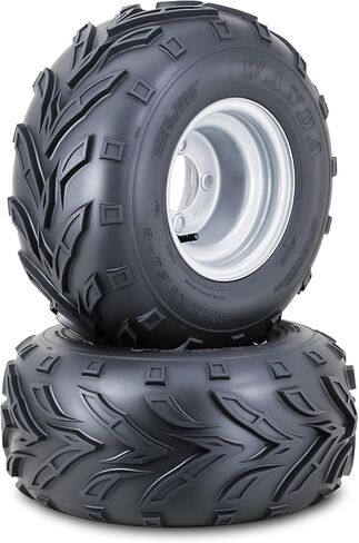 مجموعة عجلات إطارات WANDA ATV 21X7-10 مع 4 عروات على 110 مم PCD 2+3 عجلة فضية أوفست 10194، PK 2 in Saudi Arabia