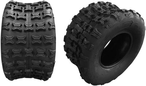 مجموعة من إطارين ATV من TUFFIOM، إطارات 21x7-10/4 طبقات للطرق الوعرة ATV UTV لجميع التضاريس، الإطارات الرياضية توزع الضغط الأرضي، وتمنع الالتصاق، إطار مسار بدون أنابيب in Kuwait