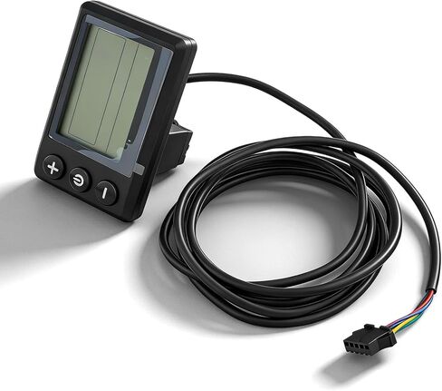 عداد شاشة LCD كهربائي، عداد عرض LCD S866، عداد السرعة لـ Ridstar Q20، لوحة تحكم سكوتر كهربائي 24 فولت 36 فولت 48 فولت مع قابس لمقود 22.2 مم/0.9 بوصة in Kuwait