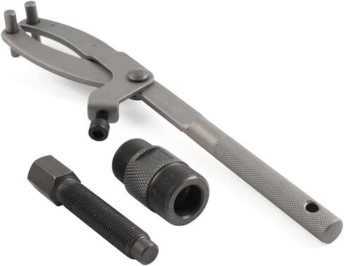 Cnonee1 Motorbike Adjustable Flywheel Spanner Wrench 24MM 27MM Magneto Clutch Hub Socket Tool For GY6 CG25 SG50 JH70 50cc-150cc Iron in Saudi Arabia