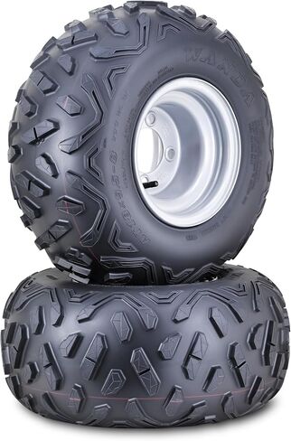 إطار وعجلة WANDA ATV مقاس 23X11-10 مع 4 عروات على عجلة فضية PCD مقاس 110 مم 10418، PK 2 in Kuwait