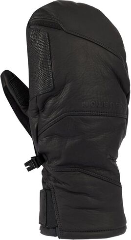 Burton, AK GORE-TEX Clutch Leather Mitten - Men's, True Black, M in Saudi Arabia