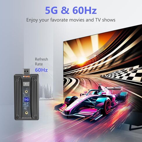 HDMI Extender UHD1080p Transmitter and Receiver Kit Over CAT6/6e/7 Cable Transmission Up to 200m/656ft, Direct 1 to 1 Extender or 1 to Many Over Gigabit Switch, HDMI Loop-Out and IR Extension in Kuwait