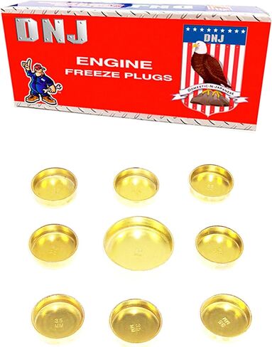 DNJ FPS608 مجموعة سدادات تجميد النحاس لـ 1970-1984 Nissan 240Z، 260Z، 280Z 2.4L-2.8L L6 12V SOHC 2393cc in Kuwait