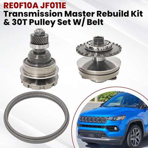 RE0F10A JF011E Transmission Rebuild Kit 30T Pulley Set Chain Belt Fits for Nissan Rogue Altima Maxima Sentra X-Trail For Jeep Compass Patriot For Dodge Caliber 901047 33710NK-8 in Saudi Arabia