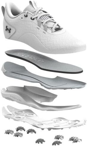 Under Armour Unisex Drive Pro Clone Golf Shoes - Strategic Flex Grooves and S3 Support System in Saudi Arabia