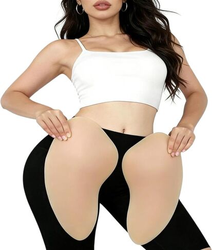 Silicone Hip Pads Butt Lift Shaper - Non-Slip Reusable Silicone Butt Pads for Women & Drag Queens, Hip Enhancer Body Shaper in Saudi Arabia