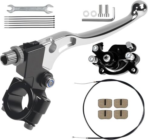 Mini Bike Brake Lever Kit Accessories & Mini Bike Brake Caliper Fits for Coleman CT100U CC100X Baja DB30 Motovox MBX10 MBX11 MMB80 MMB105 79cc 97cc 100cc Powersports Parts in Saudi Arabia