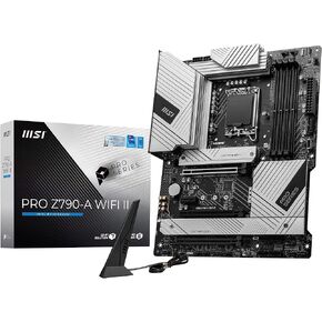 MSI PRO Z790-A MAX WiFi ProSeries Motherboard (Supports 12th/13th/14th Gen Intel Processors, LGA 1700, DDR5, PCIe 5.0, M.2, 2.5Gbps LAN, USB 3.2 Gen2, Wi-Fi 7, ATX) in Kuwait