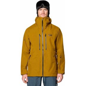 سترة Mountain Hardwear، Boundary Ridge GORE-TEX 3L - للرجال، ذهبي زيتوني، XL in Kuwait