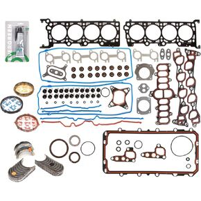 Evergreen SA-3129802602-6 مجموعة حشية كاملة حلقات محامل متوافقة مع/لـ 95-00 لينكولن ميركوري فورد 4.6L SOHC in Saudi Arabia