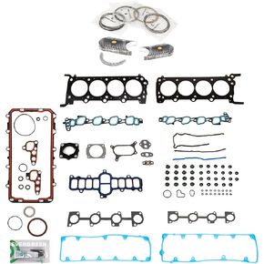 Evergreen SA-5494198038-2 مجموعة حشية كاملة حلقات محامل متوافقة مع/لـ 09-10 Ford F150 4.6L SOHC 24V in Saudi Arabia