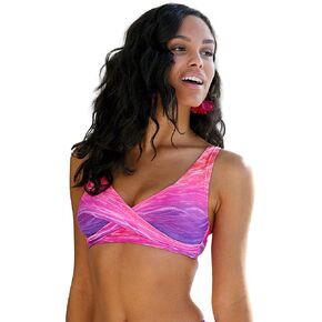 LASCANA Women's Printed Triangle Bikini Top in Saudi Arabia