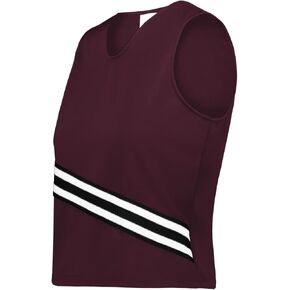 Augusta Sportswear 6924.524.S بنات تشير سكواد شل كستنائي أبيض وأسود - صغير in Saudi Arabia