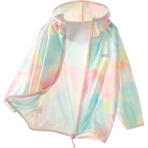 Girls Rash Guard UPF 50+ Sun Protection Hoodie Jackets Quick Dry Lightweight Cooling SPF UV Shirts Going Out Clothes in Saudi Arabia