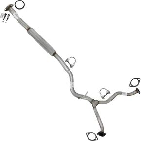 Exhaust Resonator Y-Pipe Compatible for 2006-2009 Subaru Outback 2.5L | Stainless Steel | Northeastern Exhaust | Free Gaskets, Spring Bolt Kit, and Clamps Included | Automotive Replacement Part in Kuwait