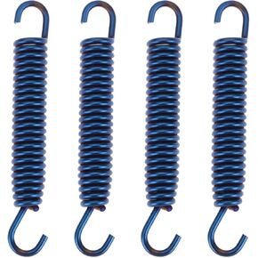 4pcs 75mm Motorcycle Exhaust Springs Stainless Steel for Motorcycles Off-Road Vehicles Blue in Kuwait