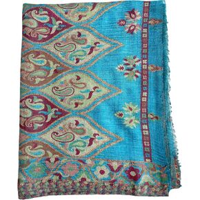 Woollen Scarves for Women with Stunning Floral Prints Long Warm Wraps/Shawls Accessory for Fall/Winter in Saudi Arabia