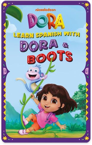 Yoto Learn Spanish with Dora and Boots - بطاقة صوت للأطفال للاستخدام مع المشغل ومشغل صوت صغير الكل في 1، استماع تعليمي وخالي من الشاشة مع وقت اللعب الممتع ووقت النوم وقصص السفر، للأعمار من 2 إلى 5 سنوات in Saudi Arabia