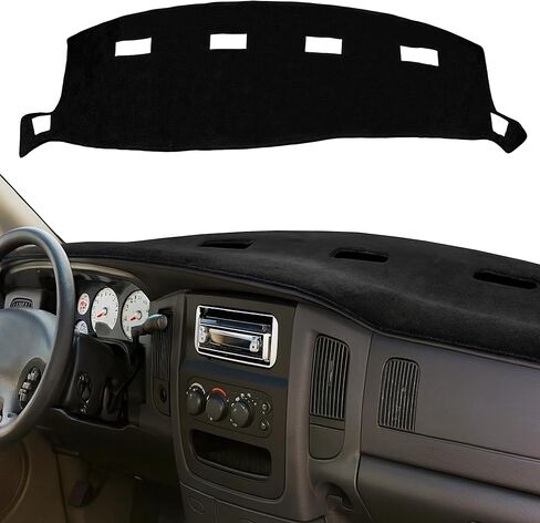 Dash Cover Fit for 2007-2014 Chevy Chevrolet Tahoe Suburban GMC Yukon/ 2007-2013 Chevy Avalanche Silverado 1500 2500 3500 LTZ, Dash Mat Sun Shade Pad Dashboard Protector Custom Fit (Black) in Saudi Arabia