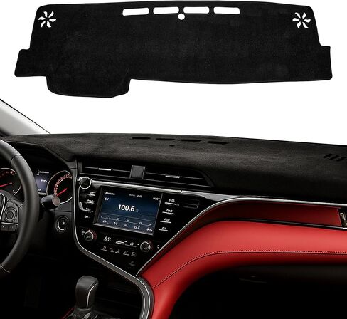 Dash Cover Fit for 2007-2014 Chevy Chevrolet Tahoe Suburban GMC Yukon/ 2007-2013 Chevy Avalanche Silverado 1500 2500 3500 LTZ, Dash Mat Sun Shade Pad Dashboard Protector Custom Fit (Black) in Saudi Arabia