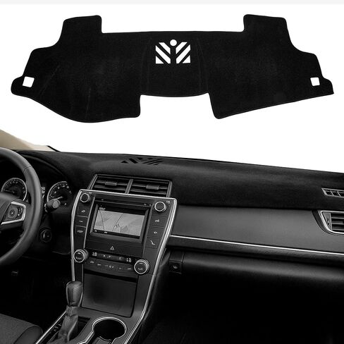 Dash Cover Fit for 2007-2014 Chevy Chevrolet Tahoe Suburban GMC Yukon/ 2007-2013 Chevy Avalanche Silverado 1500 2500 3500 LTZ, Dash Mat Sun Shade Pad Dashboard Protector Custom Fit (Black) in Saudi Arabia