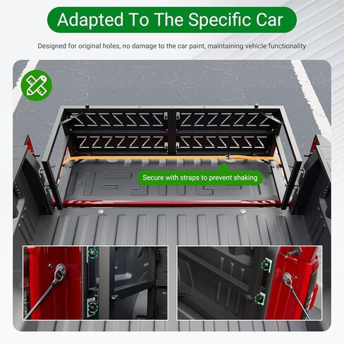 Xipoo Truck Bed Extender Compatible with 2015-2026 Ford F150 Truck Extender Tailgate Extension Replacement for 2015-2026 Ford F-150 Accessories in Saudi Arabia