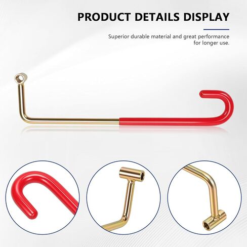 Trunk Lid Torsion Bar Spring Installer Fit for Civic Si 4-Door Sedan 2013-2015, Acura TL 2007-2008, ILX 2014-2015 Torque Rod Removal Tool (90°) Replace 07AAZ-S0KA100 07AAZS0KA100 in Saudi Arabia