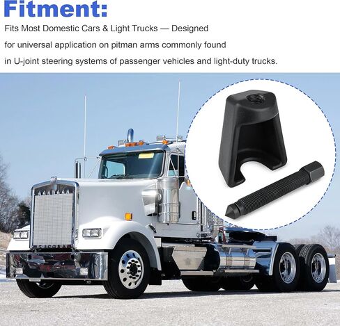 Heavy-Duty Conical Pitman Arm Puller Replace 8150 for Cars & Light Trucks, 3/4-16 Forcing Screw, Steering Removal Tool in Kuwait